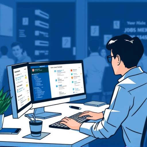 Persone che cercano lavoro su un computer